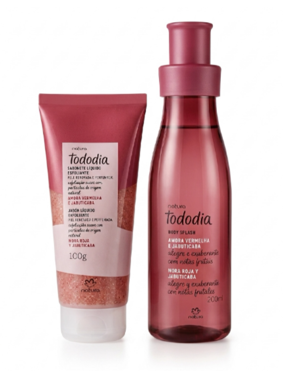 kit mora roja y jabuticaba splash y jabon liq